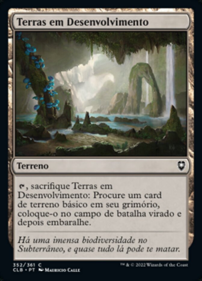 Terras em Desenvolvimento / Evolving Wilds - Magic: The Gathering - MoxLand