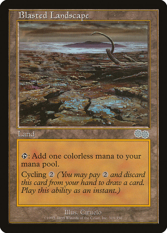 Paisagem Devastada / Blasted Landscape - Magic: The Gathering - MoxLand