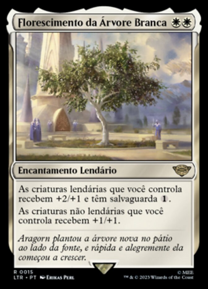 Florescimento da Árvore Branca / Flowering of the White Tree - Magic: The Gathering - MoxLand