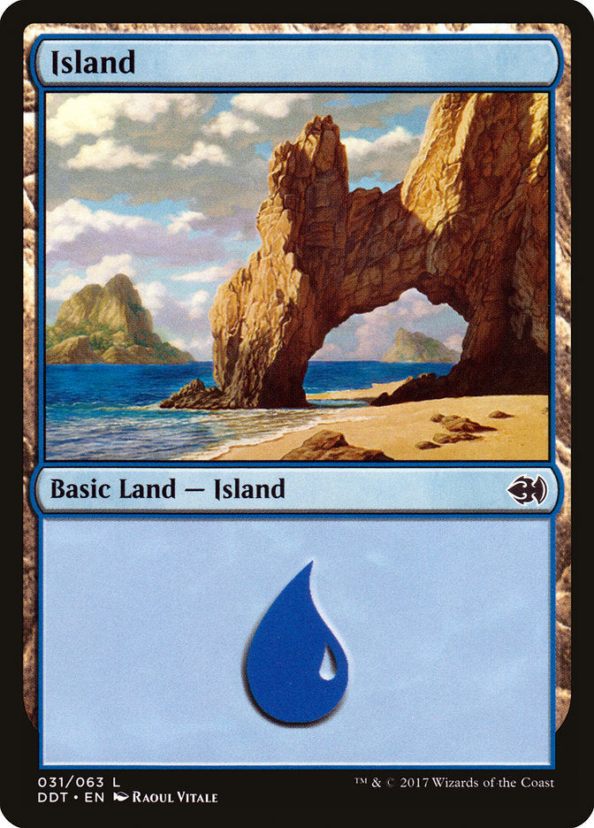 Ilha / Island - Magic: The Gathering - MoxLand