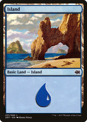 Ilha / Island - Magic: The Gathering - MoxLand