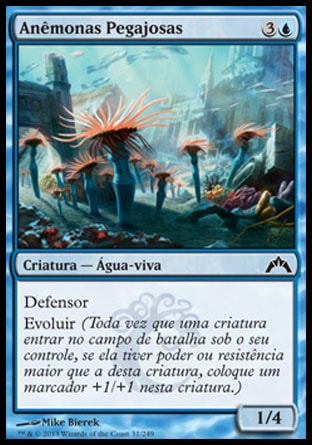 Anêmonas Pegajosas / Clinging Anemones - Magic: The Gathering - MoxLand