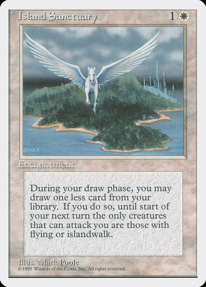 Santuário Insular / Island Sanctuary - Magic: The Gathering - MoxLand