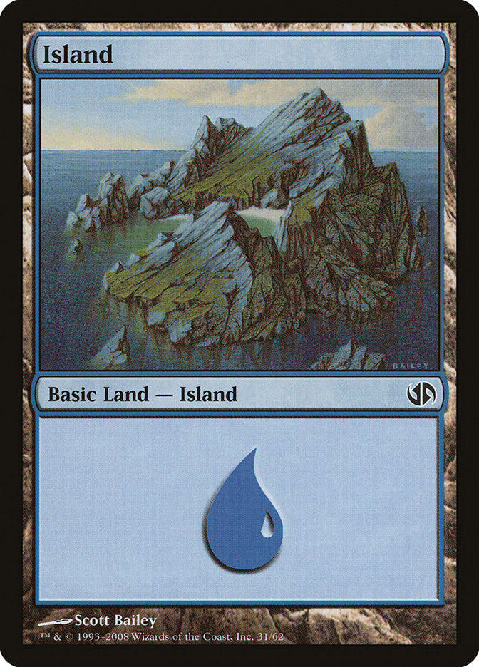 Ilha / Island - Magic: The Gathering - MoxLand