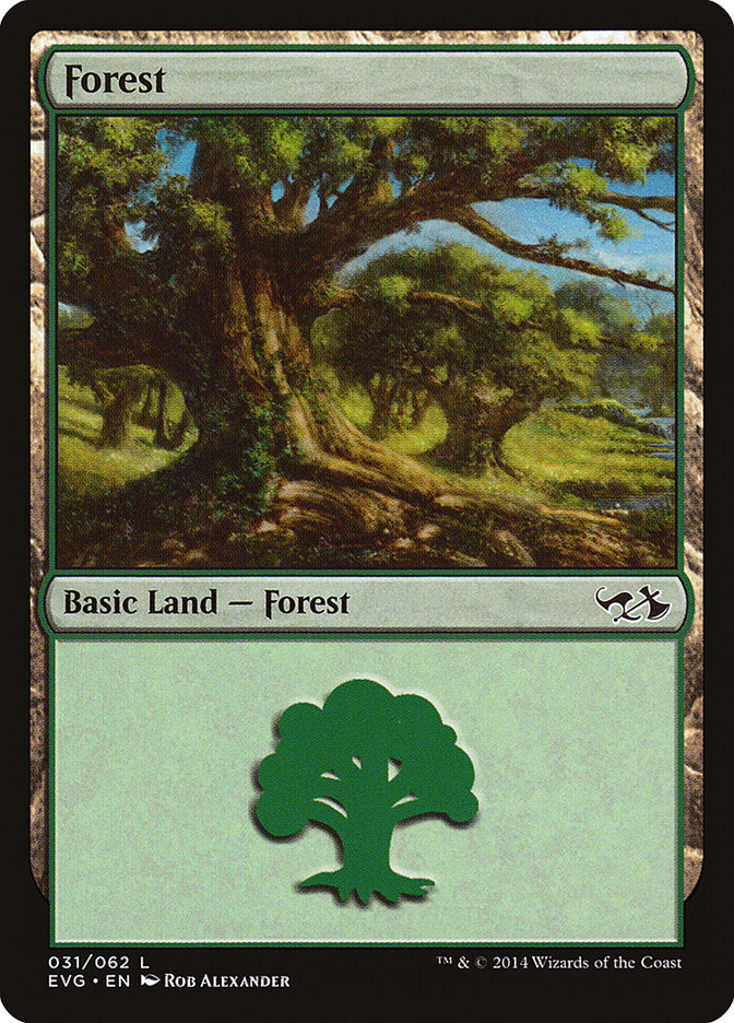 Floresta / Forest - Magic: The Gathering - MoxLand