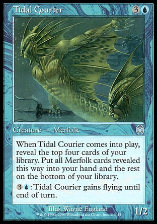 Estafeta da Maré / Tidal Courier - Magic: The Gathering - MoxLand