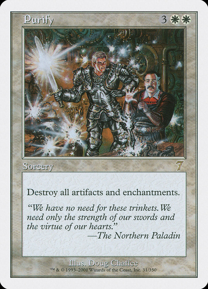 Purificar / Purify - Magic: The Gathering - MoxLand