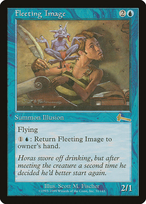 Visão Fugaz / Fleeting Image - Magic: The Gathering - MoxLand