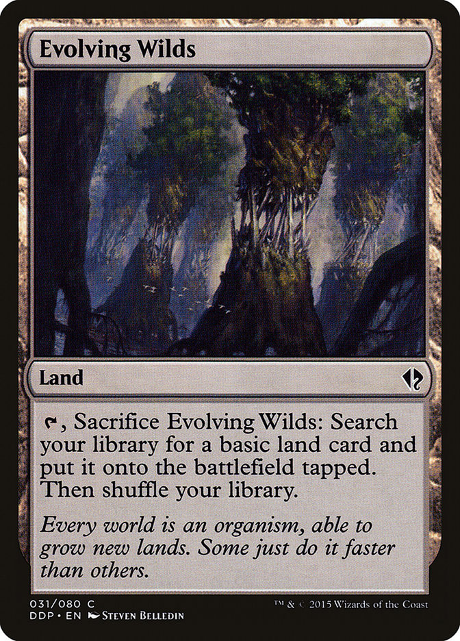 Terras em Desenvolvimento / Evolving Wilds - Magic: The Gathering - MoxLand