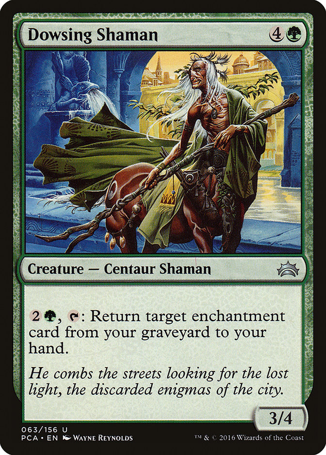 Xamã Rabdomante / Dowsing Shaman - Magic: The Gathering - MoxLand