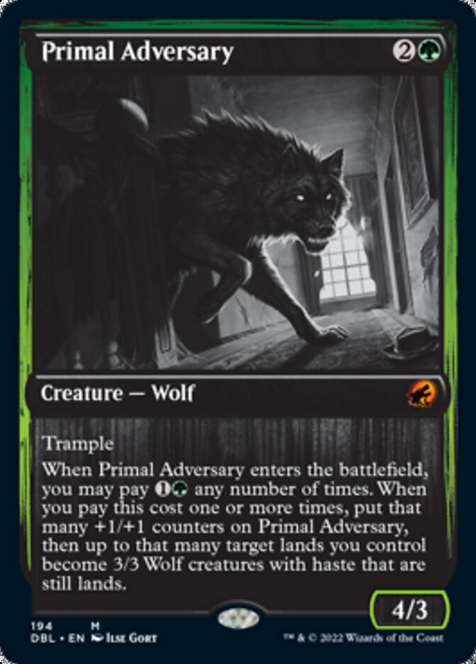 Adversário Primal / Primal Adversary - Magic: The Gathering - MoxLand