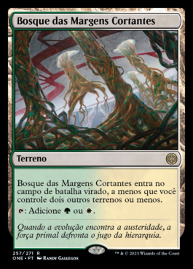 Bosque das Margens Cortantes / Razorverge Thicket - Magic: The Gathering - MoxLand