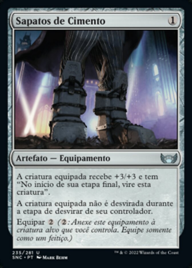 Sapatos de Cimento / Cement Shoes - Magic: The Gathering - MoxLand