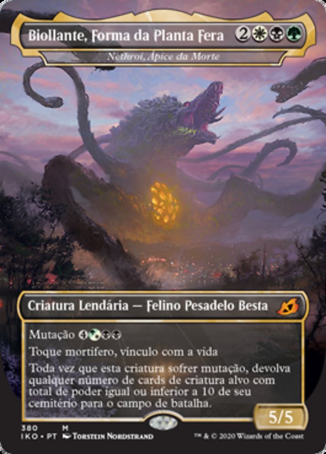 Biollante, Forma da Planta Fera / Biollante, Plant Beast Form - Magic: The Gathering - MoxLand