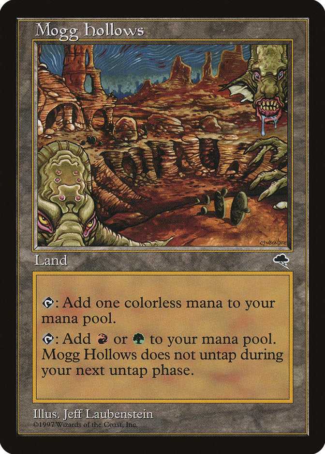 Tocas de Mogg / Mogg Hollows - Magic: The Gathering - MoxLand