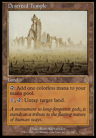 Templo Deserto / Deserted Temple - Magic: The Gathering - MoxLand