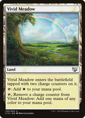 Prado Vívido / Vivid Meadow - Magic: The Gathering - MoxLand