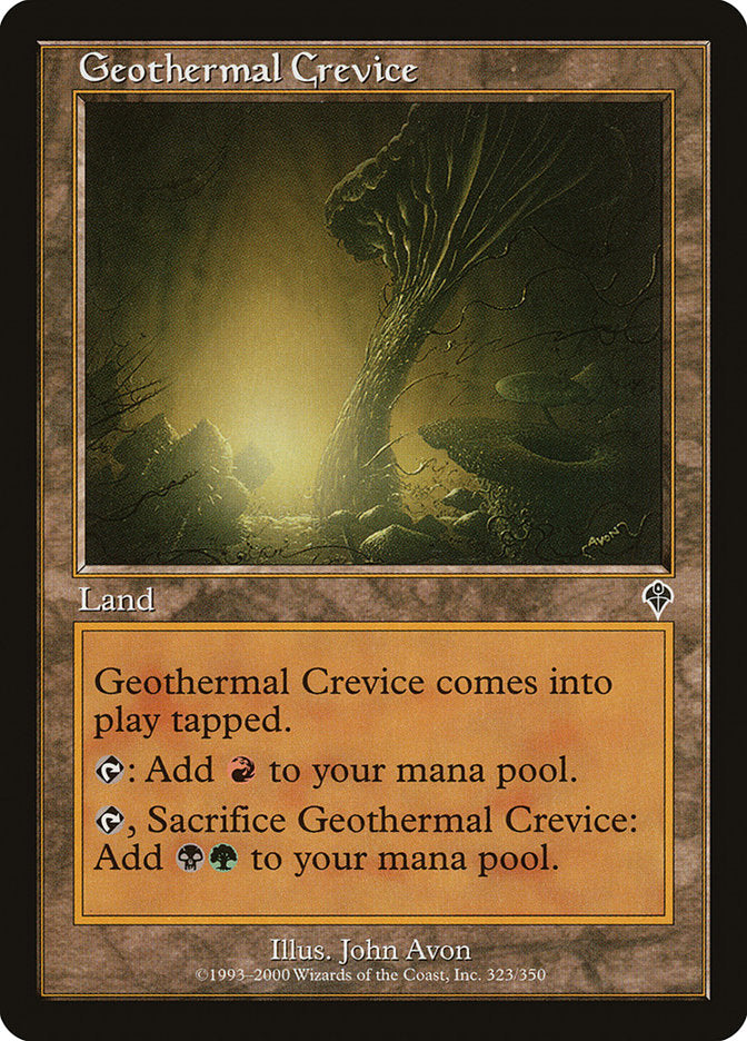 Fenda Geotérmica / Geothermal Crevice - Magic: The Gathering - MoxLand