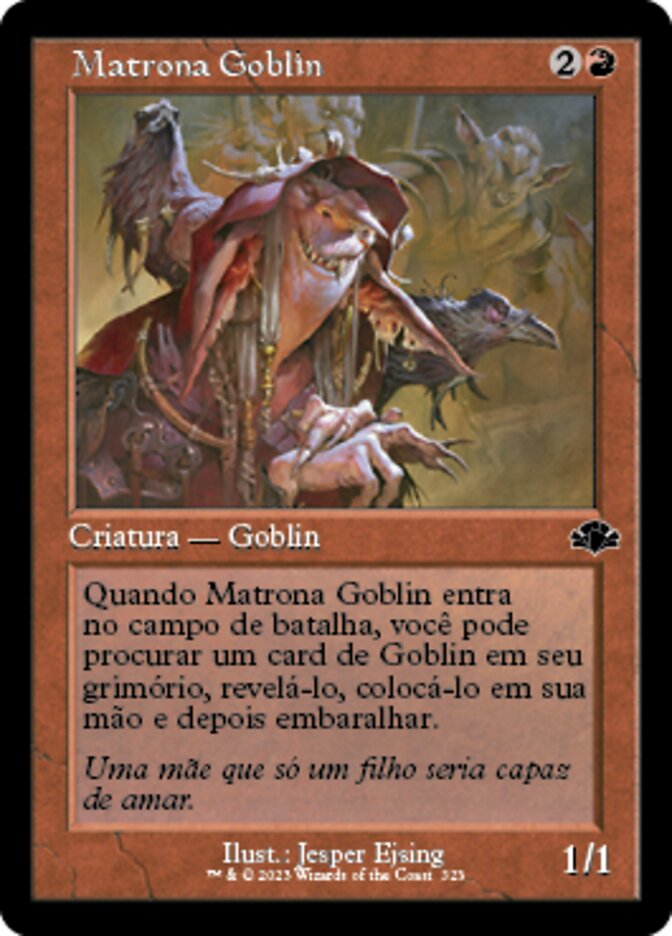 Matrona Goblin / Goblin Matron - Magic: The Gathering - MoxLand