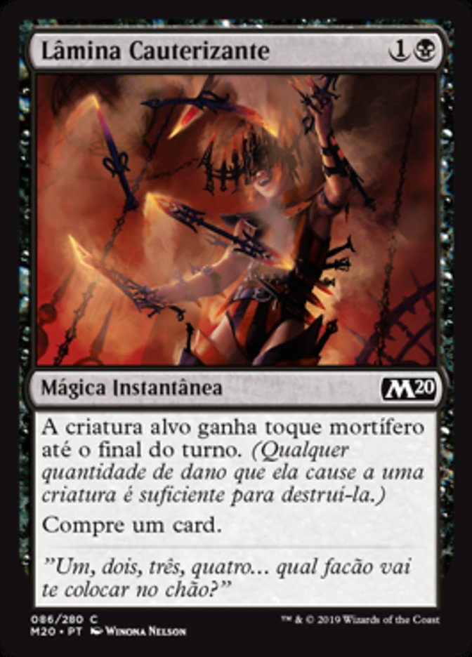 Lâmina Cauterizante / Bladebrand - Magic: The Gathering - MoxLand