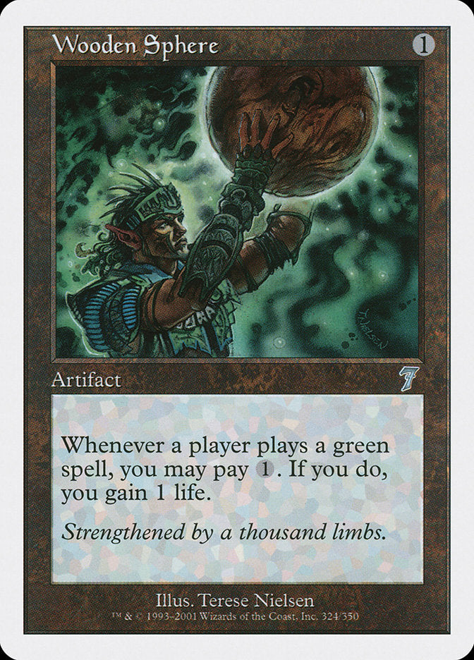 Esfera de Madeira / Wooden Sphere - Magic: The Gathering - MoxLand