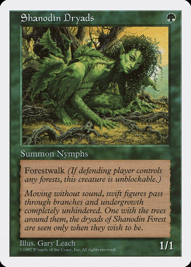 Dríades Shanodin / Shanodin Dryads - Magic: The Gathering - MoxLand