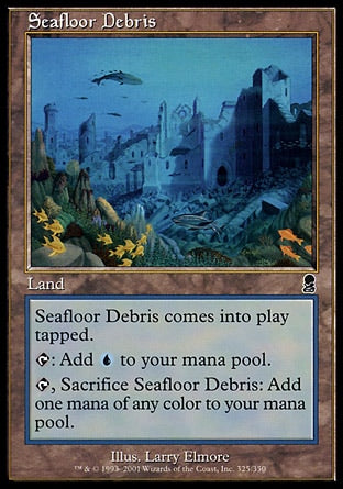 Escombros Submersos / Seafloor Debris - Magic: The Gathering - MoxLand