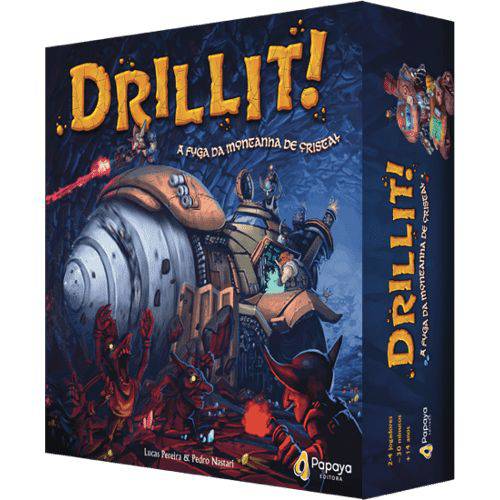 Drillit! A fuga da Montanha de Cristal - Papaya Editora - MoxLand