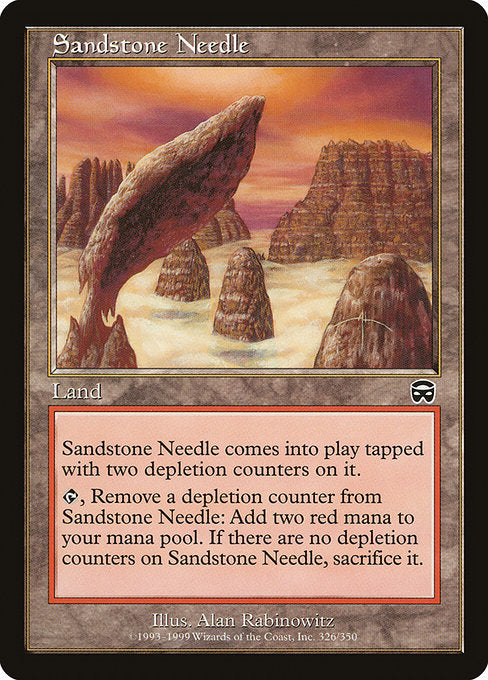 Agulha de Arenito / Sandstone Needle - Magic: The Gathering - MoxLand