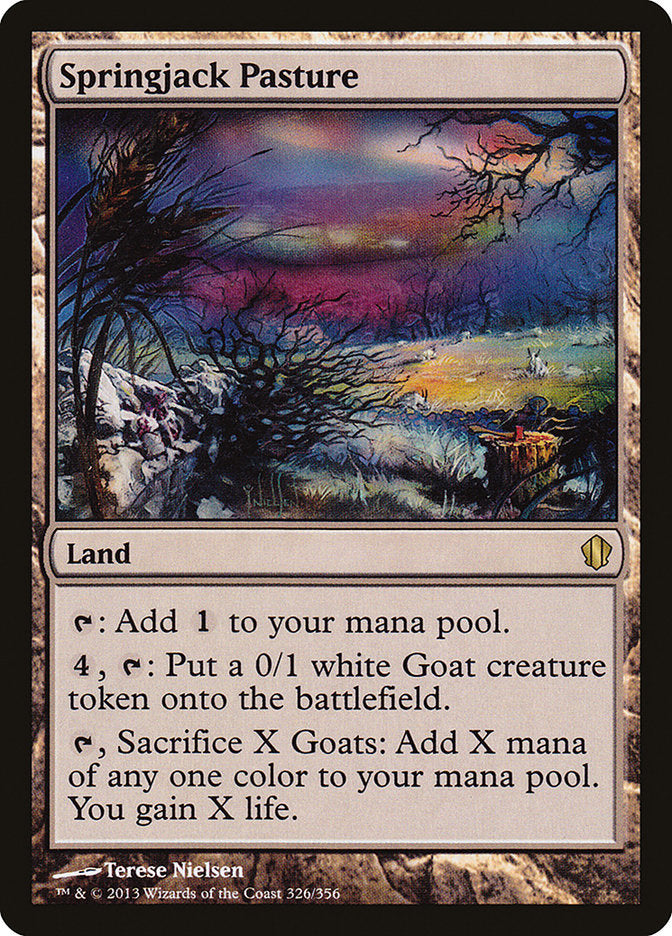 Pasto de Carnelho / Springjack Pasture - Magic: The Gathering - MoxLand