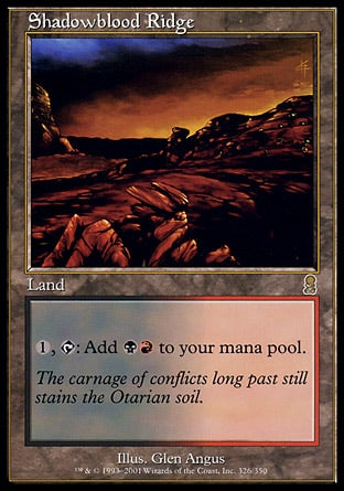 Serra de Shadowblood / Shadowblood Ridge - Magic: The Gathering - MoxLand