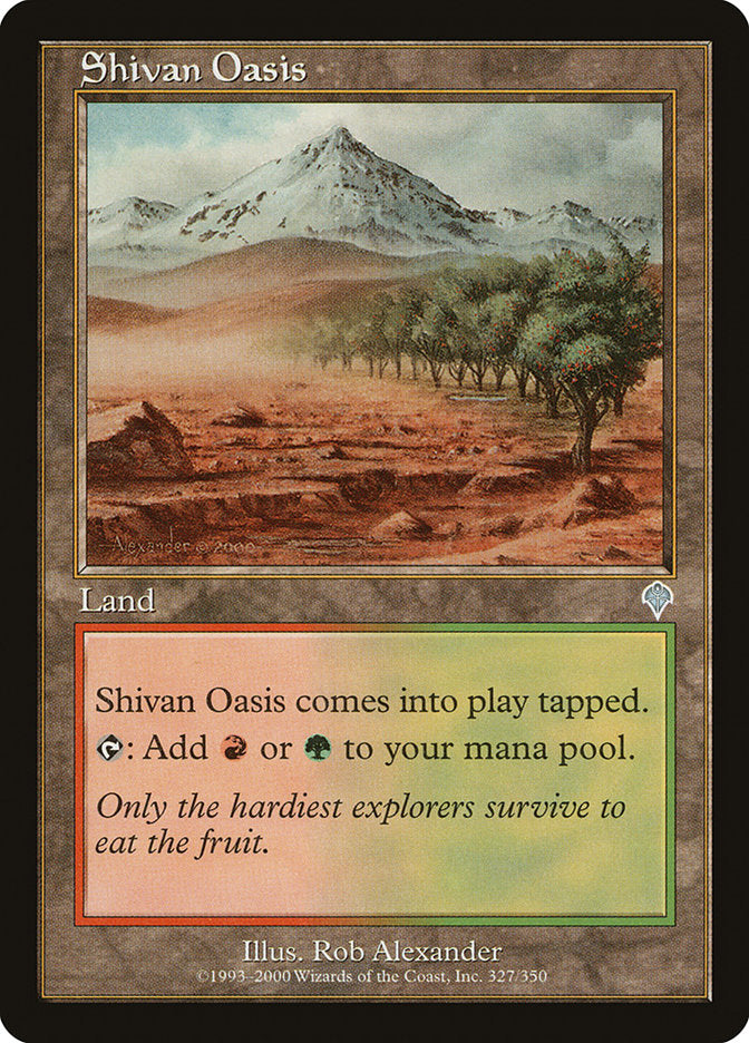 Oásis de Shiv / Shivan Oasis - Magic: The Gathering - MoxLand