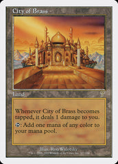 Cidade de Bronze / City of Brass - Magic: The Gathering - MoxLand