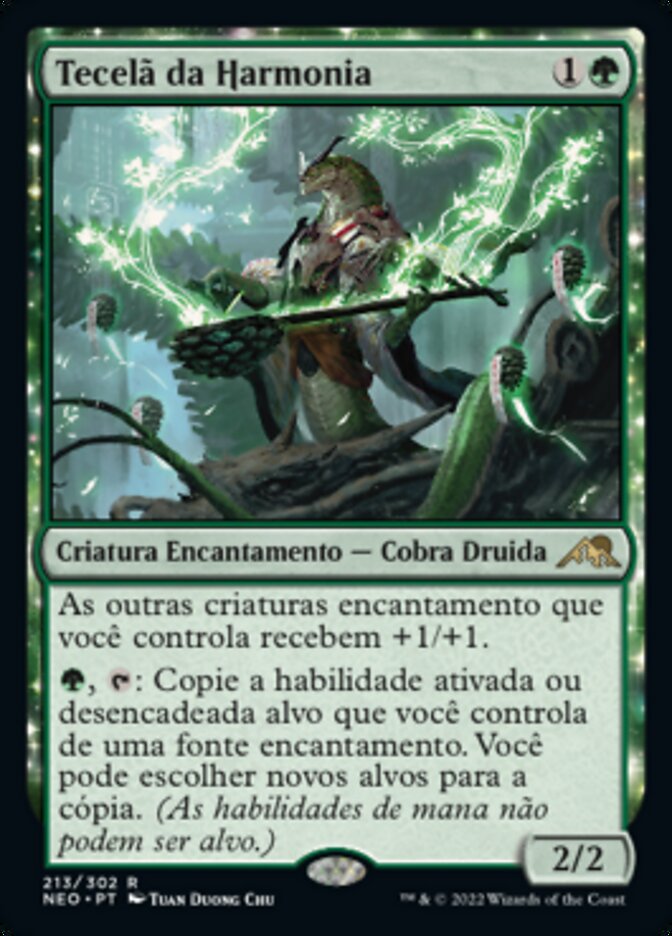 Tecelã da Harmonia / Weaver of Harmony - Magic: The Gathering - MoxLand
