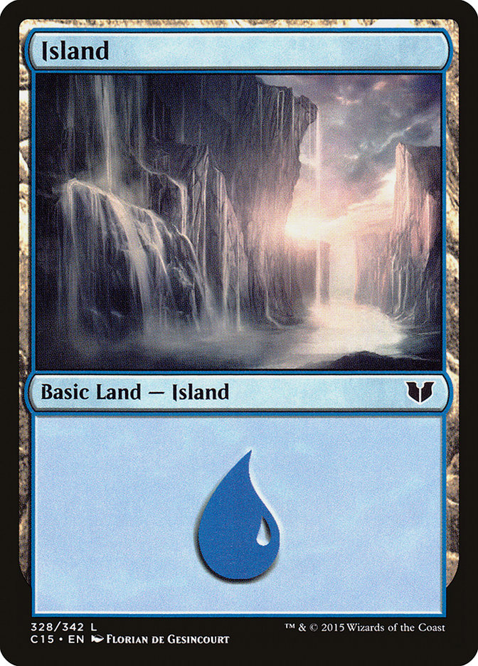 Ilha / Island - Magic: The Gathering - MoxLand