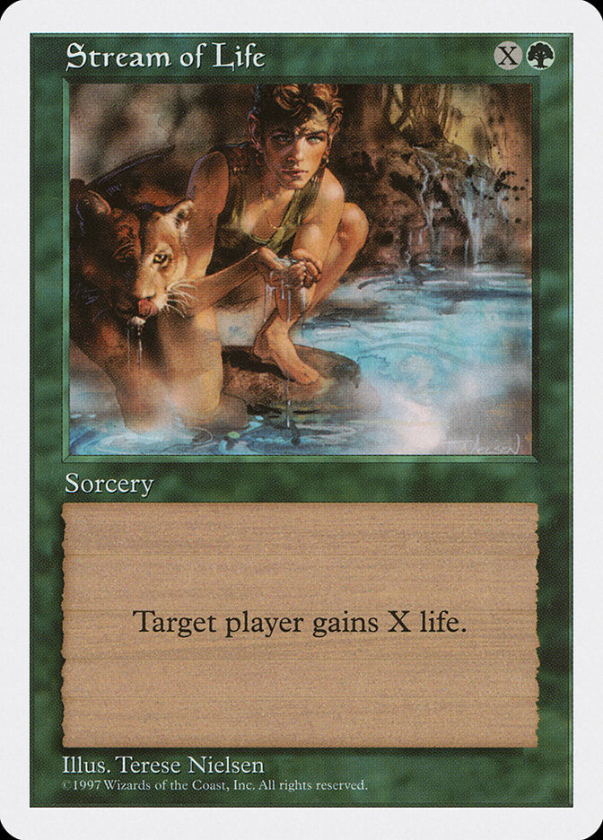 Fluxo de Vida / Stream of Life - Magic: The Gathering - MoxLand