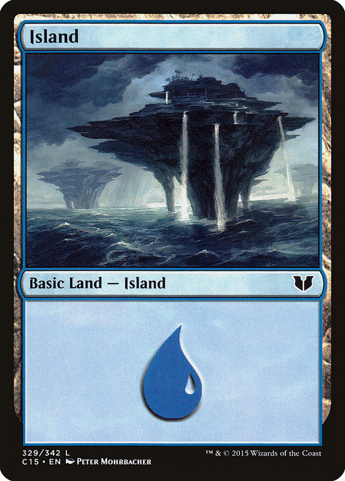 Ilha / Island - Magic: The Gathering - MoxLand