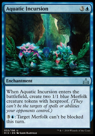 Incursão Aquática / Aquatic Incursion - Magic: The Gathering - MoxLand