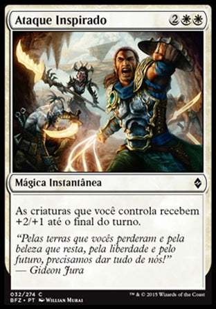 Ataque Inspirado / Inspired Charge - Magic: The Gathering - MoxLand