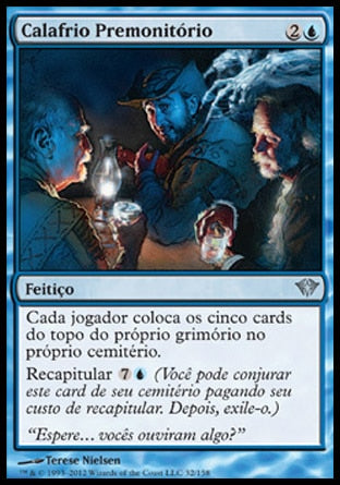 Calafrio Premonitório / Chill of Foreboding - Magic: The Gathering - MoxLand