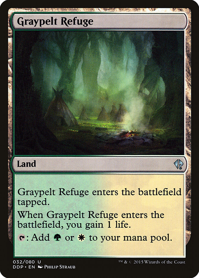 Refúgio de Pele-Cinza / Graypelt Refuge - Magic: The Gathering - MoxLand