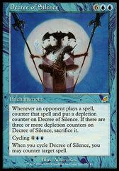 Decreto de Silêncio / Decree of Silence - Magic: The Gathering - MoxLand