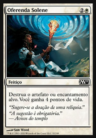 Oferenda Solene / Solemn Offering - Magic: The Gathering - MoxLand