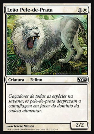 Leão Pele-de-Prata / Silvercoat Lion - Magic: The Gathering - MoxLand