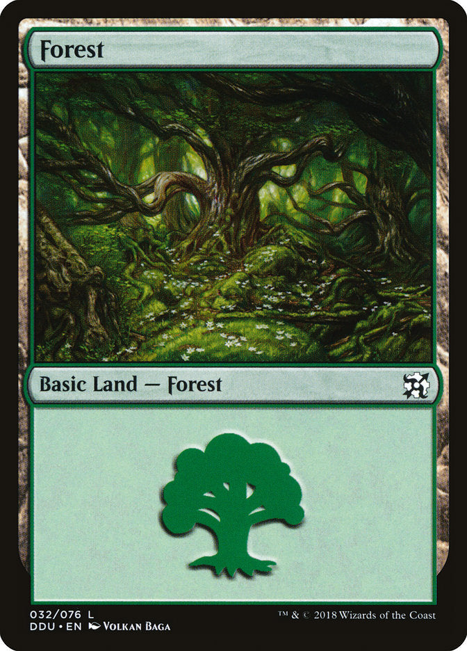 Floresta / Forest - Magic: The Gathering - MoxLand