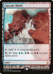 Ribanceiras da Cascata / Cascade Bluffs - Magic: The Gathering - MoxLand