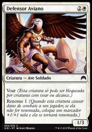 Defensor Aviano / Stalwart Aven - Magic: The Gathering - MoxLand