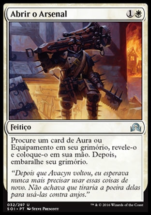 Abrir o Arsenal / Open the Armory - Magic: The Gathering - MoxLand