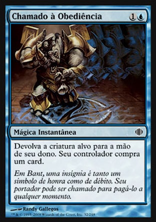 Chamado à Obediência / Call to Heel - Magic: The Gathering - MoxLand