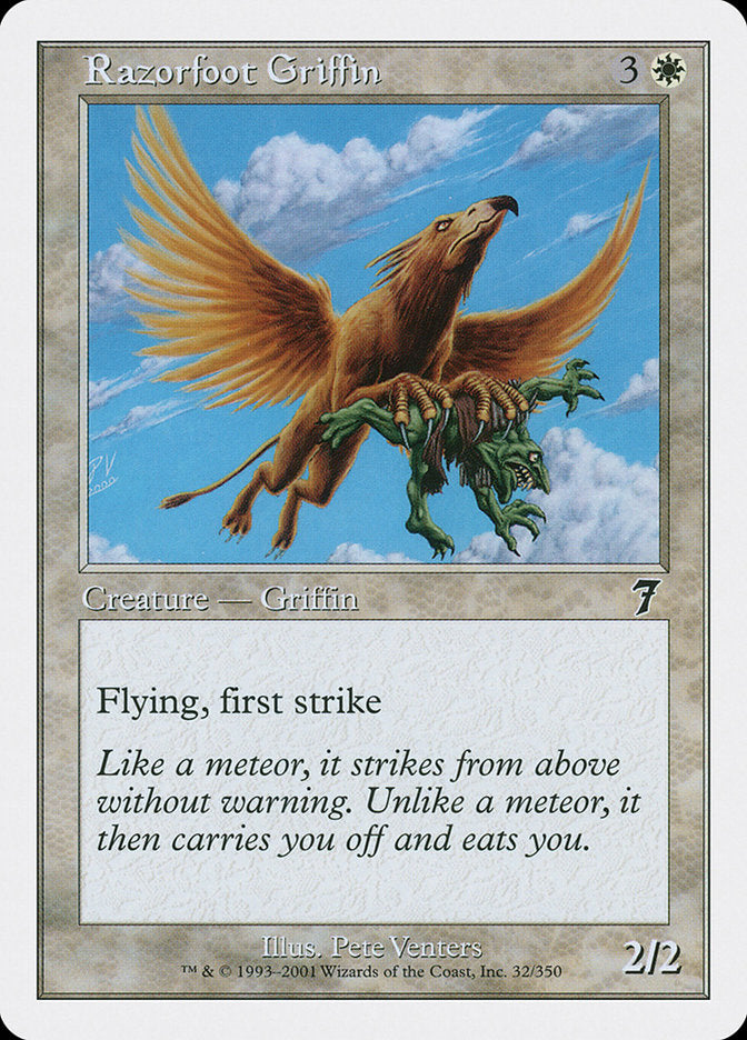 Grifo Garra-de-Navalha / Razorfoot Griffin - Magic: The Gathering - MoxLand